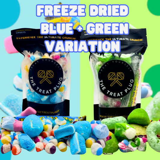 Freeze Dried Blue and Green Variation Mix Bundle