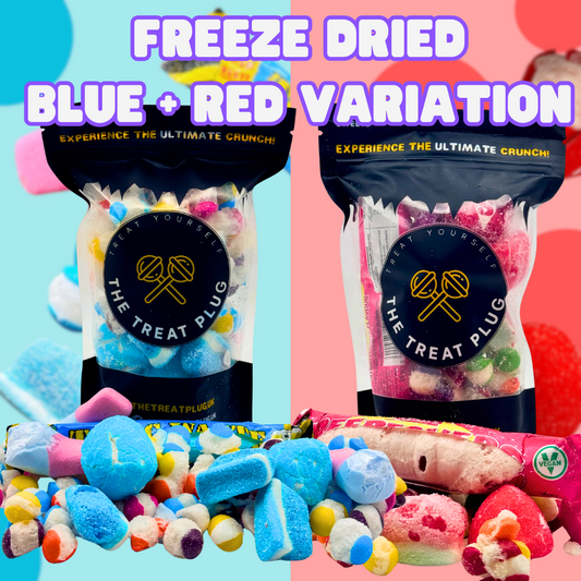 Freeze Dried Blue and Red Variation Mix Bundle