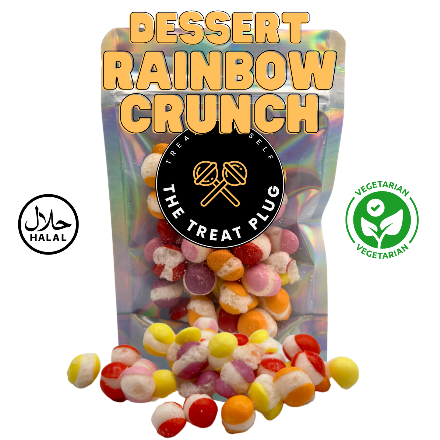 Freeze Dried Dessert Rainbow Crunch