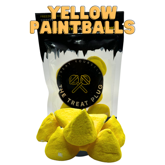 Freeze Dried Yellow Paintballs