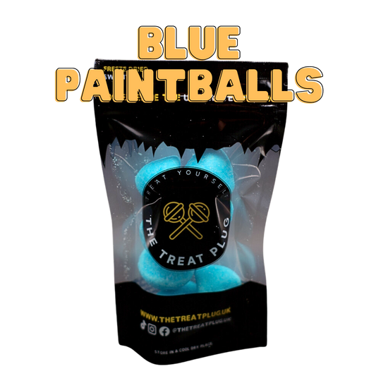 Freeze Dried Blue Paintballs